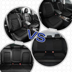 Skechers Memory Foam Seat Covers,Thick Cool Touch Fabric Car Seat Covers,Seat Cover Full Set Airbag Compatible,Automotive Com