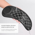Multifunction Car Anti-Slip Mat, Anti Skid Dashboard Pad Rotatable Phone Holder w/Temporary Parking Number, Universal Auto Ce