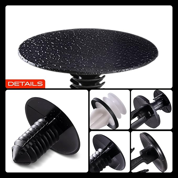 A-Premium 140 PCS 14 Sizes Car Retainer Clip Kit Compatible with Ford Escape 2020-2024, Bumper Fender Door Weatherstrip Trim 