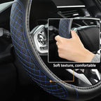 West Llama Customized Auto Car Steering Wheel Cover for Chevy Silverado,Tahoe,Equinox,Traverse,Trailblazer,Colorado (Diamond 