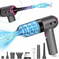 KMM Handheld Car Vacuum Cleaner, 4 in 1 Vacuum Cleaner 16000Pa Air Duster, 3-Speed Adjustable 120W High Power Vacuum Cleaner 