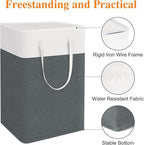 TasticTotes laundry basket 3-Pack, laundry hamper, Hamper with handles, collapsible laundry baskets, Waterproof dirty clothes