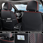 Coverado Seat Covers, Front Car Seat Covers, Waterproof Seat Covers, Car Seat Covers Front Seats, Leather Seat Covers for Car