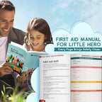EVERLIT Care Rescue Pack | Family-Friendly First Aid Kit for Kids with 200 Pcs Medical Supplies | Travel-Friendly Compact Sto