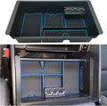 JOJOMARK Center Console Tray Organizer Compatible with 2014-2018 GMC Sierra Accessories, (2015-2020) Yukon/Chevy Tahoe Silverado Suburban, Armrest Storage Box Replaces 22817343 (Blue)