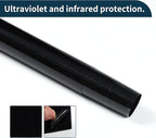 Motoforti Nano Ceramic Car Window Tint Film VLT 5% IRR 70% UVR 80% Black 5ft x 30inch Privacy Film 2mil PET 1 Pc