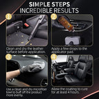 AirTighT Graphene Leather Conditioner and Leather Care,Non-Toxic Will Not Darken Leather,Safe of Leather Apparel, Furniture,S