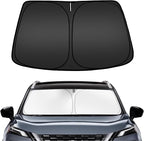ARISMOTOR Windshield Sun Shade for Ni-ssan Rogue 2021-2026, Custom Fit Foldable Front Window Sunshade Sun Visor Protector, Block UV Rays Keep Your Car Cooler
