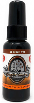 BluntPower (B-Naked, 1 Pack) Concentrated Air Freshener for Room and Car Spray - Oil-Based Diffuser Spray Bottle - Long-Lasti