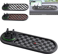 Multifunction Car Anti-Slip Mat, 3-in-1 Rotating Dashboard Mat, Large Storage Pad, Anti-Slip Phone Holder, 360° Rotating Moun