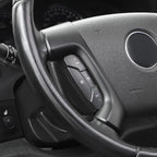 Linskip Steering Wheel Trim Covers Compatible with Avalanche/Suburban/Tahoe/Traverse/Silverado 1500 2500HD 3500HD & Yukon/Sierra & Cadillac Escalade 2007-2013 Matte Black Interior Accessories