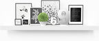 Ballucci Floating Shelf, 36" Wood Wall Shelf with Invisible Brackets for Bathroom, Living Room, Bedroom, Kitchen, Nursery, 6"