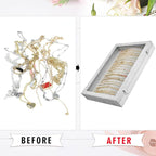 Siveit Necklace Organizer Box Premium 20 Hooks Necklace Display Jewelry Tray with Transparent Lid Jewelry Necklace Display Bo