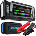 AVAPOW 8000A Battery Jumper Starter Portable with 4 HD Display PD 30W Dual-Way Fast Charging, 12V Car Starter Jump Box &