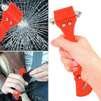 Car Safety Hammer 4 Pack, Window Glass Breaker and Seat Belt Cutter, 2-in-1 Emergency Auto Car Escape Tool, Life Rescue Tools