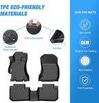 Nilight Floor Mats for Subaru Forester 2014 2015 2016 2017 2018 All Weather Custom Fit Heavy Duty Floor Liners