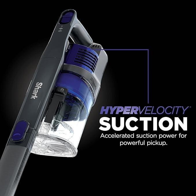 Shark | Pet Cordless Vacuum Cleaner | LED Headlights | Removable Handheld Vacuum for Pet Hair | Crevice Tool & Pet Multi-Tool