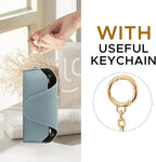 Magnetic Sunglass Holder for Car Visor, Travel Sunglasses Case with Clip for Purse, Eyeglasses Case