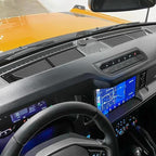 auovo Dash Cover Tray Fit for Ford Bronco Accessories 2026 2025 2021 2022 2023 2024 Anti-Slip Silicone Dashboard Compartments
