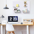 Sieral 4 Pcs Pegboard Baskets Metal Wire Shelf Baskets Peg Board Organizer Accessories Wall Mount Organizer Attachments for G