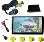 LCD Parking Sensor Kit - Displays Data on Original Screen, Easy Rear Installation, Compatible with CVBS Cameras (Not for AHD)