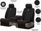 Covercraft Carhartt Super Dux SeatSaver Custom Seat Covers for 2019-2026 Chevrolet Silverado/GMC Sierra 1500, 2020-2026 2500/