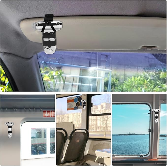 Glass Breaker, 3-in-1 Emergency Escape Tool with seat Belt Cutter and Glass Breaker, Safety Emergency Car Escape Tool for Car