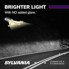 SYLVANIA - 9006 XtraVision Halogen Headlight Bulb - High-Performance Car Headlight - Replacement Halogen Light - For Automoti