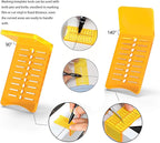 Pro Vinyl Wraps Applicator Tool Kit Window Tint Film Car Wrapping Tools Includes Felt Squeegees, Plastic Scraper, Wrap Knife and Blades, Magnetic Holders, Cleaning Cloth, Gloves and Finger Sleeve