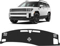 FIILINES Dash Cover for 2024-2026 Hyundai Santa Fe, Dashboard Mat Accessories Dash Cover Sunshade Nonslip Mesh Protector No G