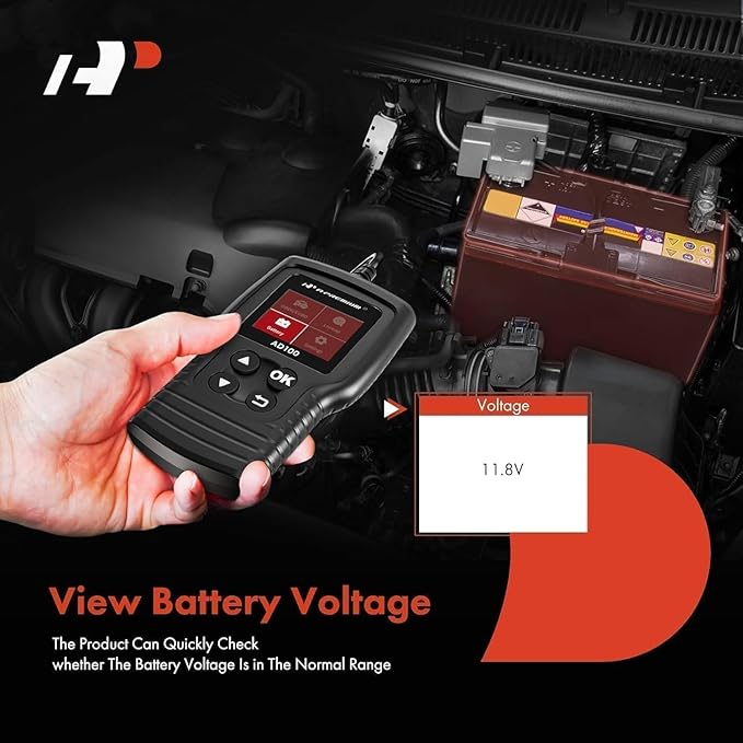 A-Premium AD100 Universal OBD2 Scanner Diagnostic Tool, Car Code Reader OBDII/EOBD/CAN Scan Tool, Check Engine