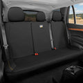 CAT PU Leather Rear Bench Seat Cover – Black, 60/40 Split Fit for Cars, Trucks, SUVs – Waterproof, Scratch-Resistant, Semi-Un