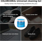 COLORCORAL Keyboard Cleaning Gel 4pack for Auto Cleaning Putty Car Putty Auto Detailing Tools Home Slime Cleaner Dust Cleanin