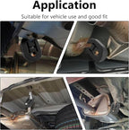 Exhaust Rubber Hanger, rubber muffler hangers. Rubber Insulator Bushing Mount, rubber exhaust mounts with 2 Holes 0.47 Inch, 