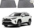 Car Window Shades for 2019-2024 RAV4 Accessories - Rear Side Window Shade for Baby, Breathable Mesh Car Privacy Window Covers, UV Protection and Heat Insulation for Road Trips, Napping, Camping
