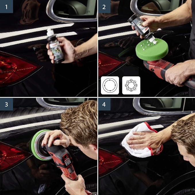 SONAX Perfect Finish 250ml | Scratch and Swirl Remover Polish | Machine Polish | Paint Correction Polish | High Gloss | Black Paint Polish | No Fillers Paint Correction | 8.45 fl. Oz