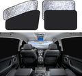 ZATOOTO Side Window Sun Shade - 4 Pack Car Window Covers 99% UV Light Block Car Curtains Magnetic Side Window Sun Shade Keeps Cooler for Breastfeeding, Taking a nap, Changing Clothes, Camping