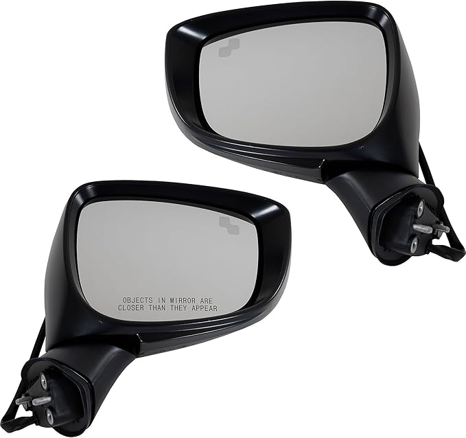 Garage-Pro Driver & Passenger Side Power Non-Heated Mirrors for Mazda CX-3 2016-2022 With Signal Light & Blind Spot Monitor Paintable
