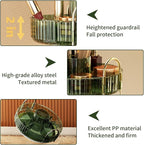360° Rotating Makeup Organizer, Large-Capacity Skincare Make Up Storage 3 Tier Perfume Organizers Cosmetic Dresser Organizer 