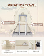 LOVEVOOK Travel Backpack for Women & Men 50L,Airline Approved Carry On Backpack Travel Essential,TSA Carry on Luggage,Waterpr