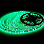 SUPERNIGHT 32.8 FT RGB LED Light Strip, 10M 600leds Multi-Color DC 24V Rope Lighting Non-Waterproof Decorate Bedroom TV Backlighting Car Party (Only Light Strip)