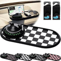 3-in-1 Anti Slip Mat for Car Dashboard, Multifunction Car Anti Slip Mat Phone Holder with Temporary Parking Number, Large Uni