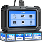 XTOOL D6S OBD2 Scanner Diagnostic Tool, 2026 Car Scanner with 30 Resets, All System Scan Tool with FCA & CAN FD, ABS Bleed,
