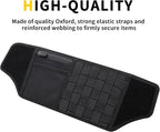 Tactical Sun Visor Organizer Visor Storage Compatible with 2012-2018 Jeep Wrangler JK 2/4 Door Accessories Car Sun Visors Sunglasses Holder Webbing Molle Panel, 2x Driver Passenger