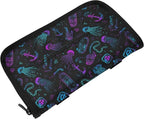 Car Tissue Holder Car Visor Organizer Tissue Box Holder for Car Sun Visor Organizer with Car Vehicle Accessories Essentials Interior for Women Men Black Jellyfish Anchor Skateboard Neon