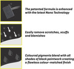 T-Cut Color Fast Scratch Remover Black 5.3 oz – Restores & Repairs Scratches on Black Car Paint, Removes Oxidation & Enhances Shine