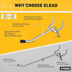ELEAD 105-Piece 2 Inch Pegboard Hooks, Heavy Duty Peg Board Organizer Accessories, Peg Board Tool Hangers Fit for 1/4" and 1/