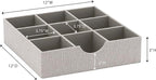 Household Essentials Drawer Organizer Tray 2 Pack, Gray