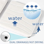 3PCS Water Absorbing Stone Tray, Fast Drying Stone Sink Tray, Stones Soap Trays, Water Absorbent Diatomite Trays, Diatomite C
