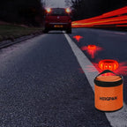 GP904 LED Road Flares Emergency Light Kit, 9 Glow Modes Strong Magnet Hang Hook for Holiday Gift, Road Emergency Rescue Searc